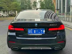 2022 BMW 5 Series 5 530Li M, чёрный — фото 5