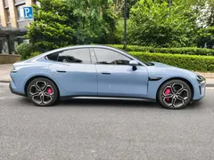 2024 Xiaomi SU7 RWD Long Range Smart Driving, синий — фото 5