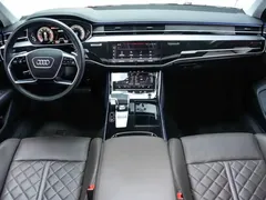 2021 Audi A8L 50 TFSI quattro, чёрный — фото 6