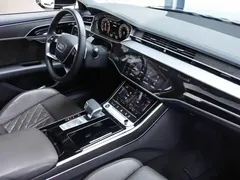 2021 Audi A8L 50 TFSI quattro, чёрный — фото 7