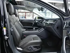 2021 Audi A8L 50 TFSI quattro, чёрный — фото 9