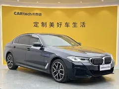 2022 BMW 5 Series 5 530Li M, чёрный — фото 2