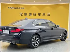 2022 BMW 5 Series 5 530Li M, чёрный — фото 4