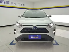 2021 Toyota RAV4 Hybrid 2.5L E-CVT 2WD Elite, белый — фото 2