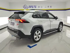 2021 Toyota RAV4 Hybrid 2.5L E-CVT 2WD Elite, белый — фото 3
