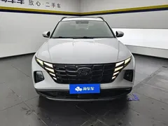 2023 Hyundai Tucson L 1.5T AT 2WD LUX Premium, белый — фото 2