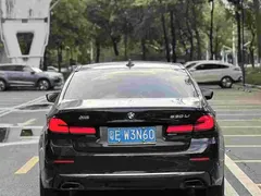 2021 BMW 5 Series 5 530Li, чёрный — фото 4