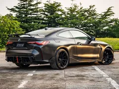 2021 BMW M4, чёрный — фото 3
