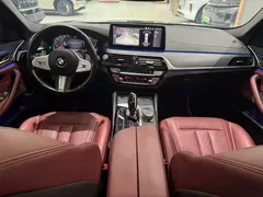 2021 BMW 5 Series 5 530Li M, чёрный — фото 8