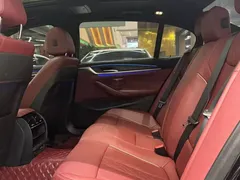 2021 BMW 5 Series 5 530Li M, чёрный — фото 9