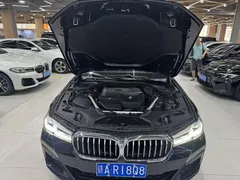 2021 BMW 5 Series 5 530Li M, чёрный — фото 12