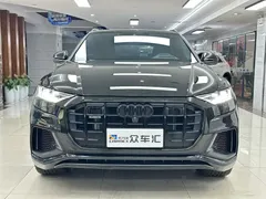 2022 Audi Q8 55 TFSI, чёрный — фото 2