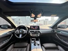 2021 BMW 5 Series 5 530Li M, чёрный — фото 6