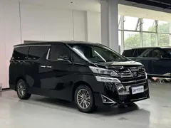 2021 Toyota Vellfire Hybrid 2.5L HV Premium, чёрный — фото 3