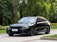 2021 BMW 3 Series 325Li M Sport Dark, чёрный — фото 1