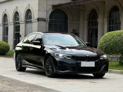2021 BMW 3 Series 325Li M Sport Dark, чёрный — фото 2