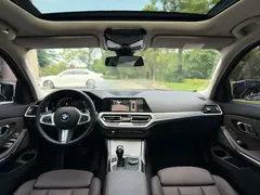 2021 BMW 3 Series 325Li M Sport Dark, чёрный — фото 5