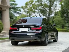 2021 BMW 3 Series 325Li M Sport Dark, чёрный — фото 7