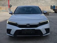 2023 Honda Civic 2.0L e:HEV, белый — фото 2