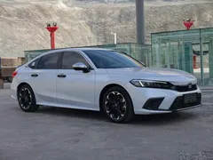 2023 Honda Civic 2.0L e:HEV, белый — фото 3