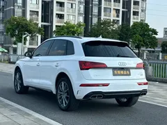 2022 Audi Q5L 40T, белый — фото 4
