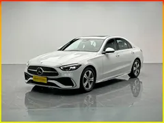 2022 Mercedes-Benz C-Class C 200 L Sport, белый — фото 1