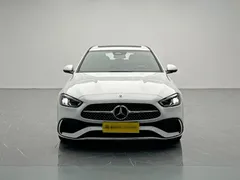2022 Mercedes-Benz C-Class C 200 L Sport, белый — фото 2