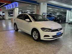 2021 Volkswagen Polo Plus 1.5L AT, белый — фото 2