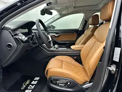 2022 Audi A8L Horch, чёрный — фото 14
