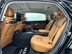 2022 Audi A8L Horch, чёрный — фото 15