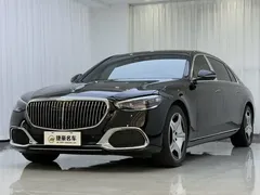 2021 Mercedes-Benz Maybach S-Class S 480 4MATIC, чёрный — фото 1