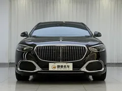 2021 Mercedes-Benz Maybach S-Class S 480 4MATIC, чёрный — фото 2