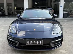 2021 Porsche Panamera 4 2.9T, синий — фото 2