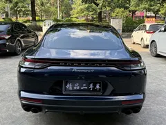 2021 Porsche Panamera 4 2.9T, синий — фото 20