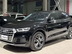 2020 Audi Q5L 40 TFSI, чёрный — фото 1