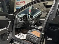 2020 Audi Q5L 40 TFSI, чёрный — фото 8