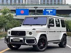 2021 Mercedes-Benz G-Class AMG G 63, белый — фото 1