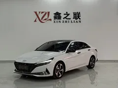 2021 Hyundai Elantra 1.5L CVT GLX Elite, белый — фото 1