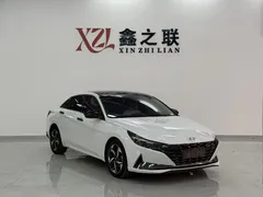 2021 Hyundai Elantra 1.5L CVT GLX Elite, белый — фото 2