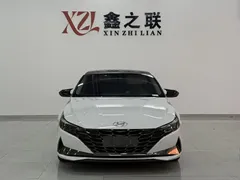 2021 Hyundai Elantra 1.5L CVT GLX Elite, белый — фото 3