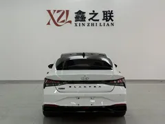 2021 Hyundai Elantra 1.5L CVT GLX Elite, белый — фото 4