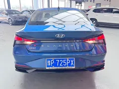 2022 Hyundai Elantra 1.5L CVT GLX Elite, синий — фото 5