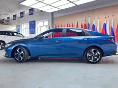 2022 Hyundai Elantra 1.5L CVT GLX Elite, синий — фото 6