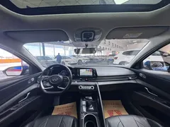 2022 Hyundai Elantra 1.5L CVT GLX Elite, синий — фото 15