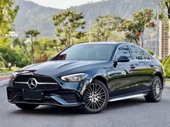 2022 Mercedes-Benz C-Class C 260 L Sport, зелёный — фото 3