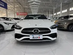 2022 Mercedes-Benz C-Class C 200 L Sport, белый — фото 2