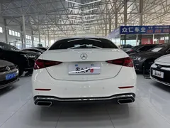 2022 Mercedes-Benz C-Class C 200 L Sport, белый — фото 4