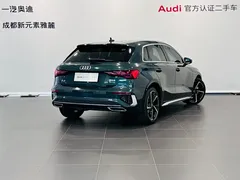 2022 Audi A3 Sportback 35 TFSI, зелёный — фото 4