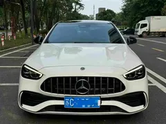 2022 Mercedes-Benz C-Class C 260 L Sport, белый — фото 1