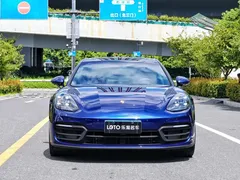 2023 Porsche Panamera 2.9T, синий — фото 2